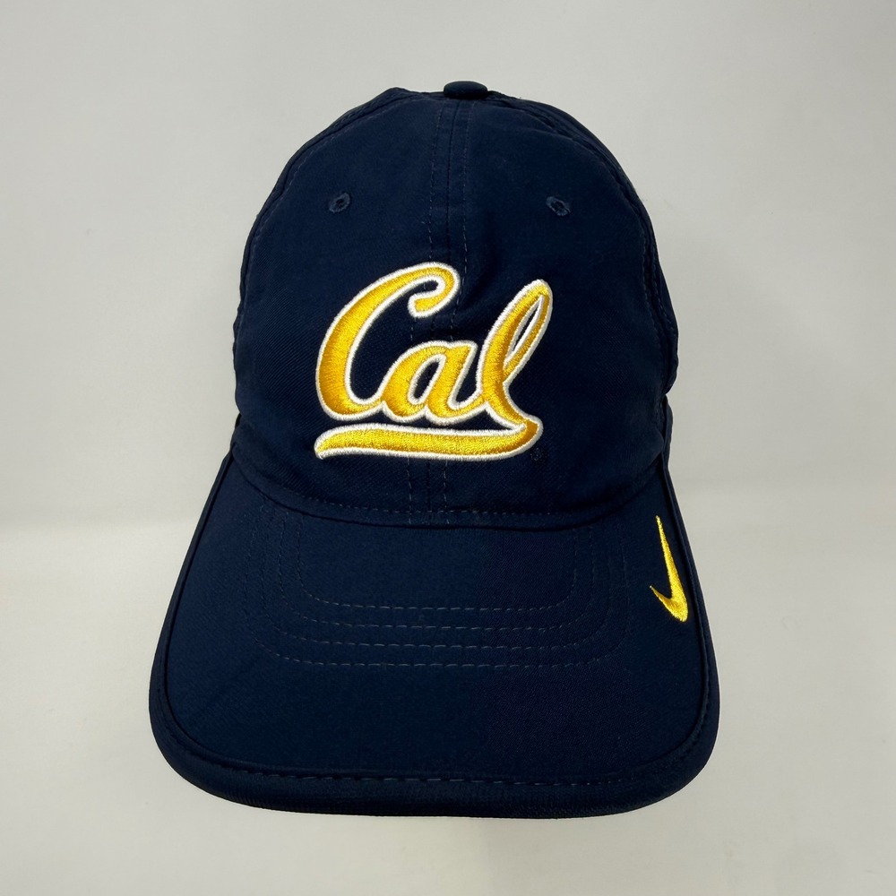 Nike Cal Berkeley Golden Bears Dri-FIT Navy Blue Adjustable Hat Baseball Cap